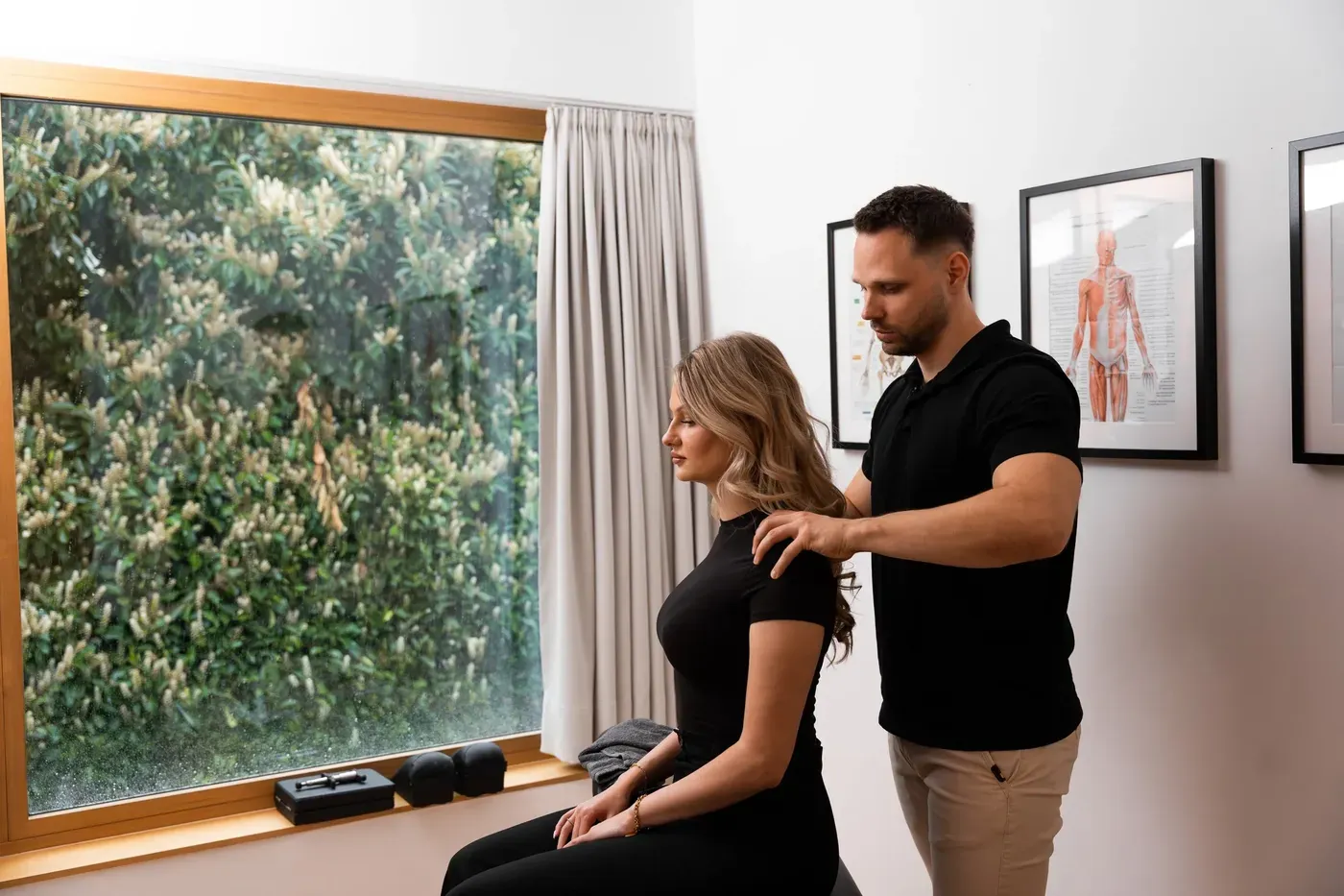 Physiotherapeutische Behandlung der Schulter